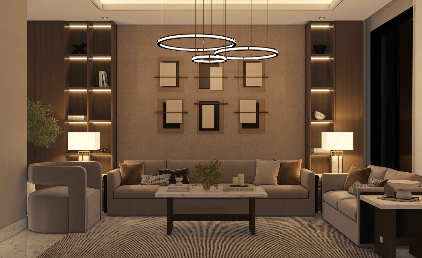 التصميم الداخلي والخارجي